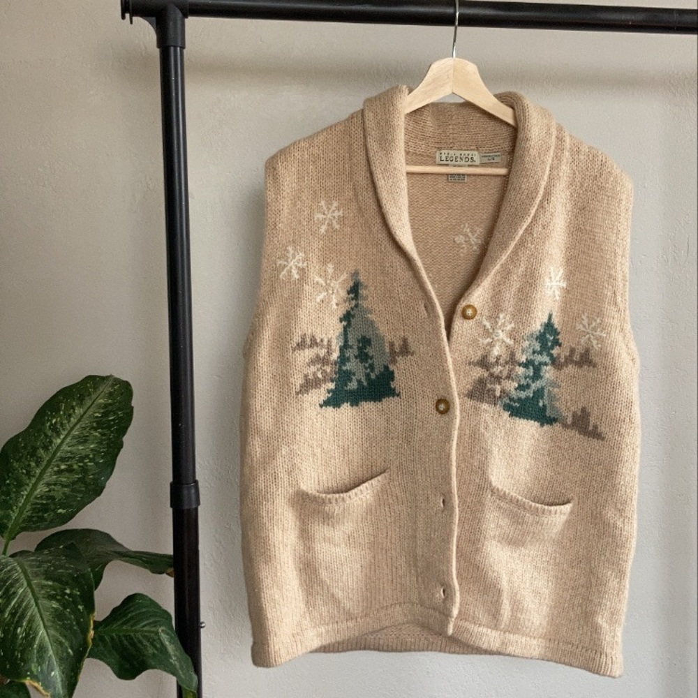 Eddie Bauer Wool Vest